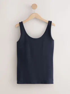 Blauw/roze/saliegroen/havermout/zwart - Set van 5 hemdjes met dik bandje