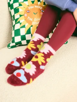 Bloemenmotief - Eleanor Bowmer Super Cosy Socks