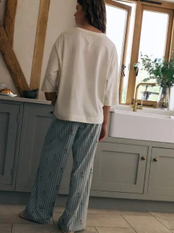 Blue Charlie The Cockapoo - Tricot pyjama met korte mouwen
