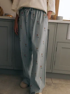 Blue Charlie The Cockapoo - Tricot pyjama met korte mouwen