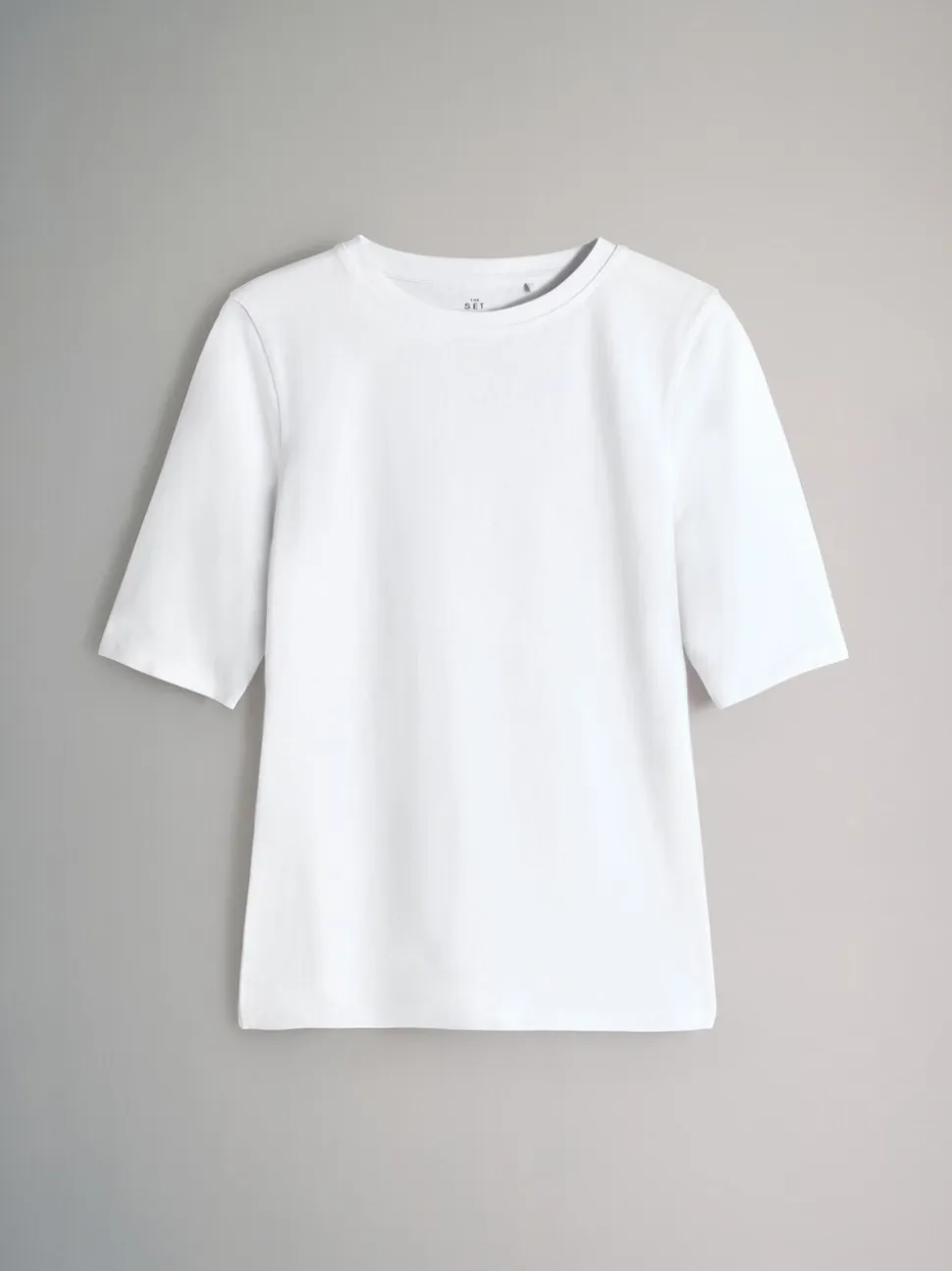 Blue/Light Blue/Cream/White - The Set 4 Pack Crew Neck Half Sleeve T-Shirts