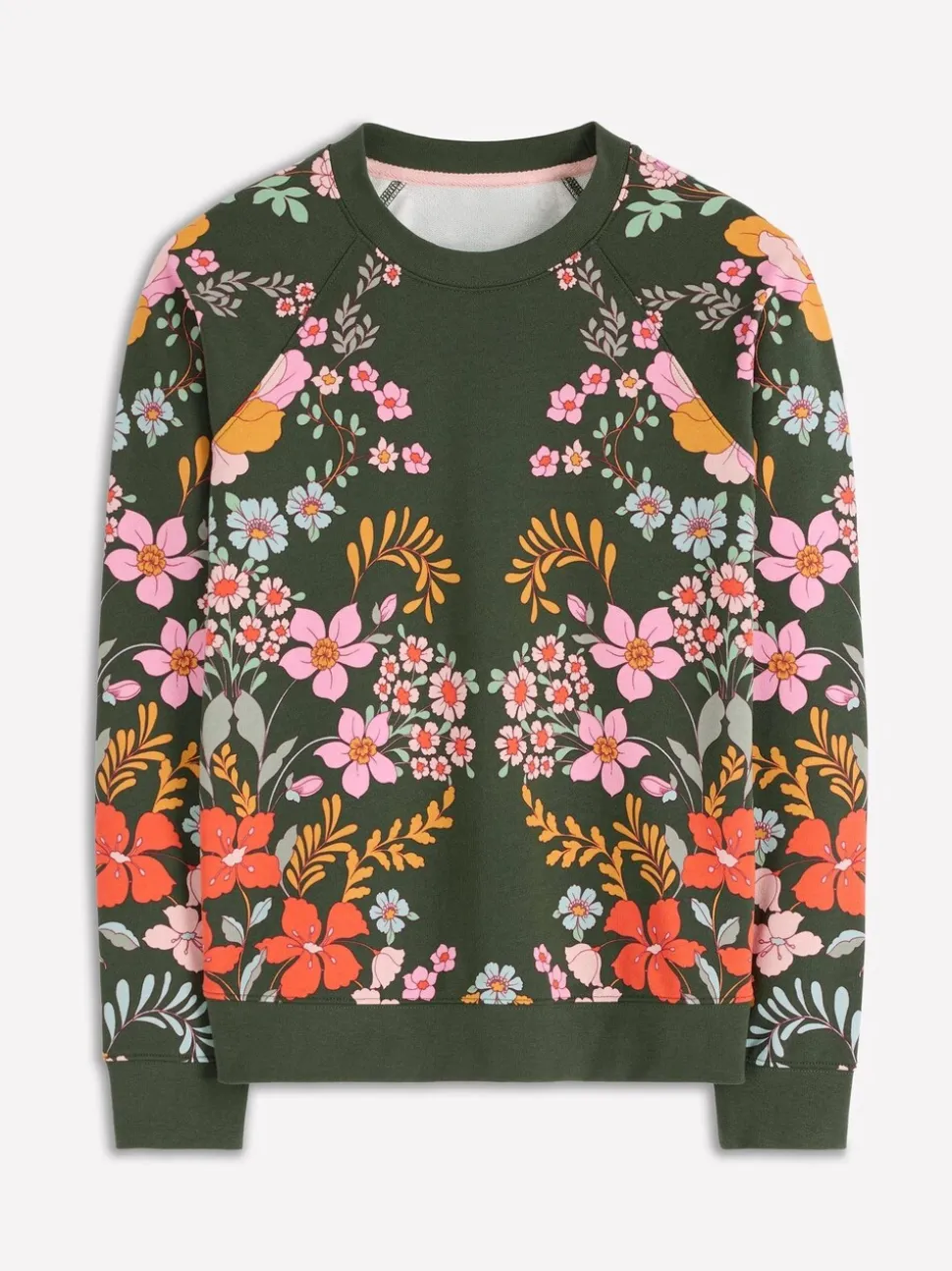 Boden - Rosa sweatshirt met print