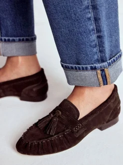 Boden Soft Ruched Loafers