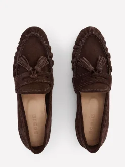 Boden Soft Ruched Loafers