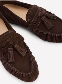Boden Soft Ruched Loafers