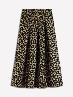 Boden Verity Jacquard Midi Skirt