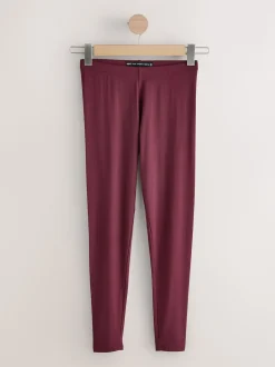 Bordeauxrood - Lange legging