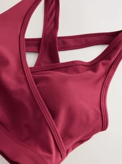 Bordeauxrood - Maternity Nursing Sports Bra