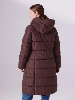 Bordeauxrood - Maternity Shower Resistant Coat
