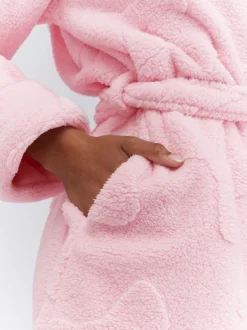 Boux Avenue Fluffy Bow Short Dressing Gown