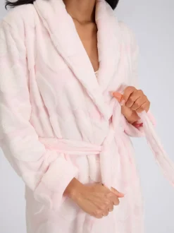 Boux Avenue Heart Long Dressing Gown