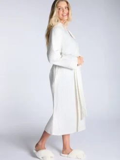 Boux Avenue Long Waffle Robe