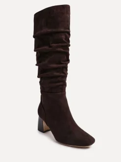 Brown Alpine - Linzi Alpine Ruched High Leg Boots