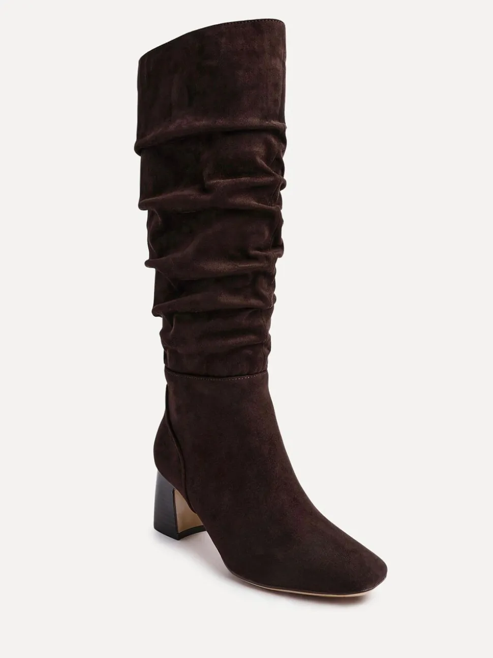 Brown Alpine - Linzi Alpine Ruched High Leg Boots