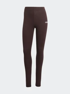 Bruin - adidas Essentials Linear katoenen legging