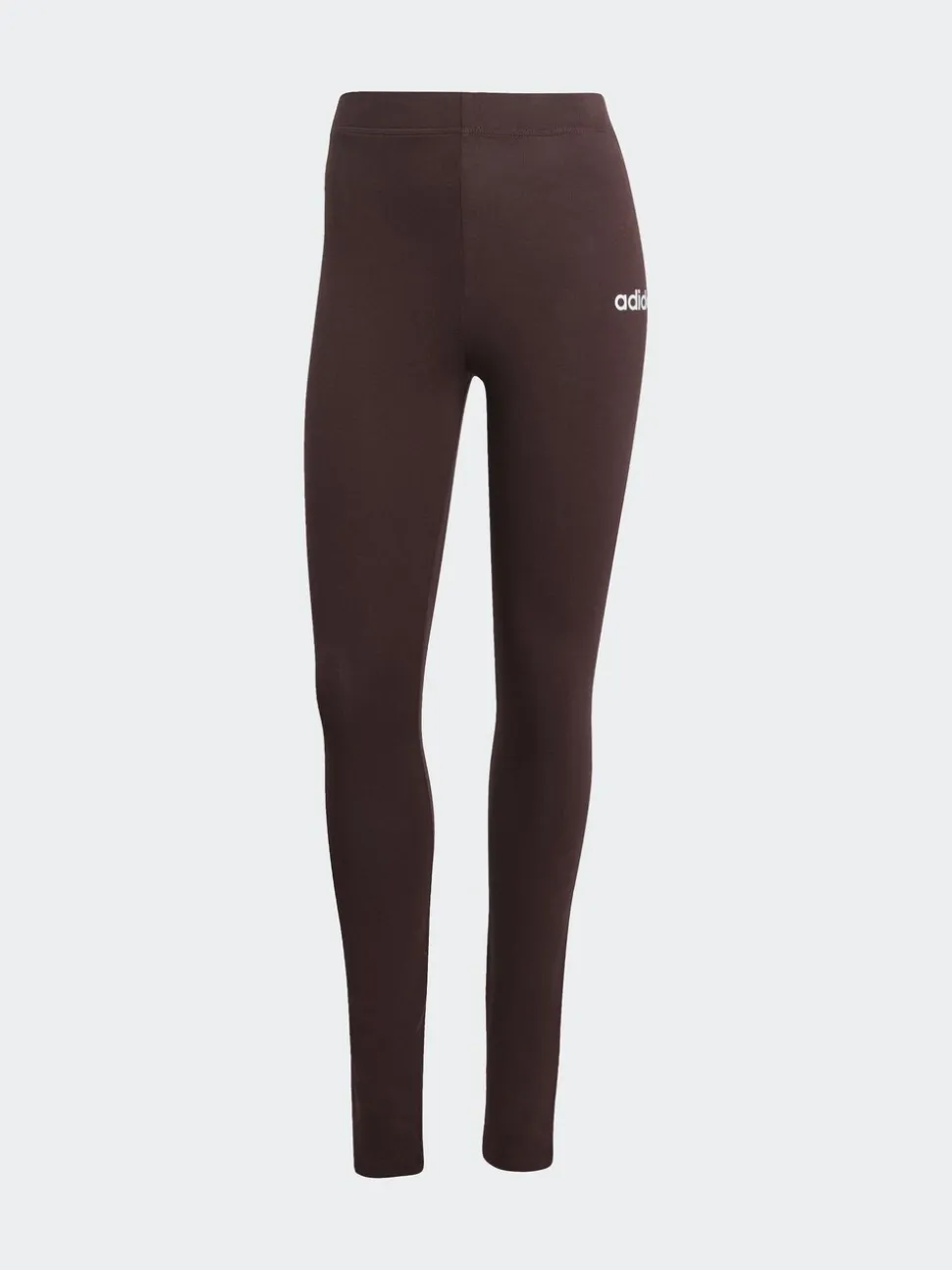 Bruin - adidas Essentials Linear katoenen legging
