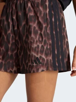 Bruin - adidas Workout Essentials Leopard Woven Shorts