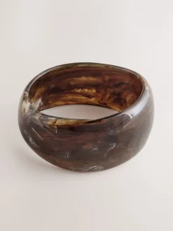 Bruin - Chunky Acrylic Bangle
