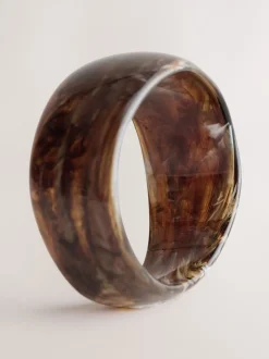 Bruin - Chunky Acrylic Bangle