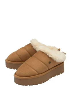 Bruin - Dunlop Faux Suede Mule Slippers