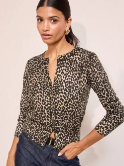 Bruin - Friends Like These Animal Dome Button Cardigan