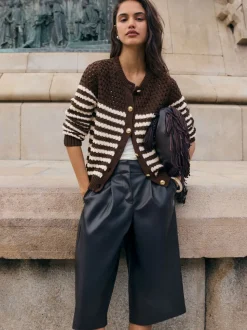 Bruin - Friends Like These Contrast Stripe Cardigan