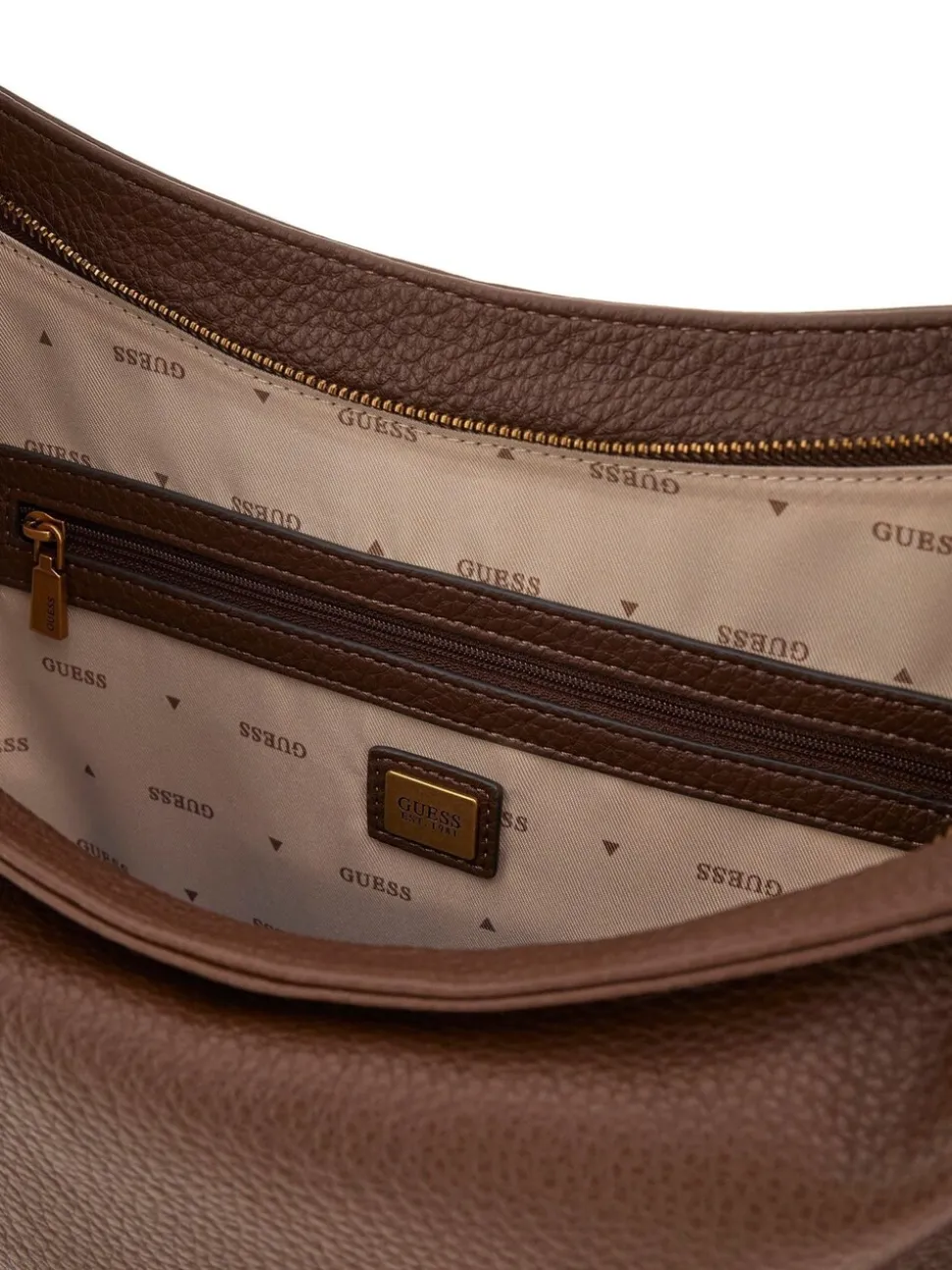 Bruin - Guess Camden Large Logo Slouchy Bag