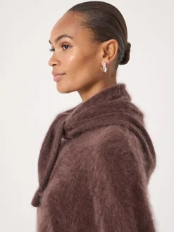Bruin - Hush Brushed Cashmere Triange Scarf
