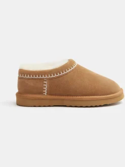 Bruin - Hush Padded Collar Shearling Snug Slippers