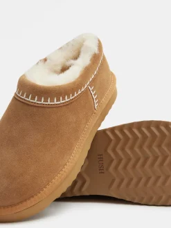 Bruin - Hush Padded Collar Shearling Snug Slippers