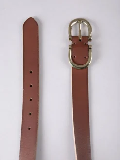Bruin - Lakeland Leather Bowness Suède Riem met Dubbele Gesp