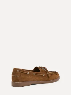 Bruin - Linzi Frame Slip-On Loafers With Ruched Front Detailing