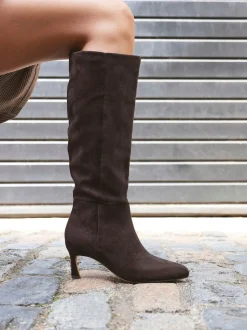 Bruin - Linzi Rush Pointed Toe High Leg Stiletto Boots