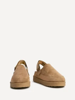 Bruin - Linzi Teddy Slip-On Slingback Clogs
