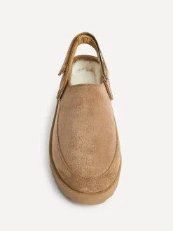 Bruin - Linzi Teddy Slip-On Slingback Clogs