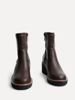 Bruin - Linzi Trish stretchy Wedged Heel Boots