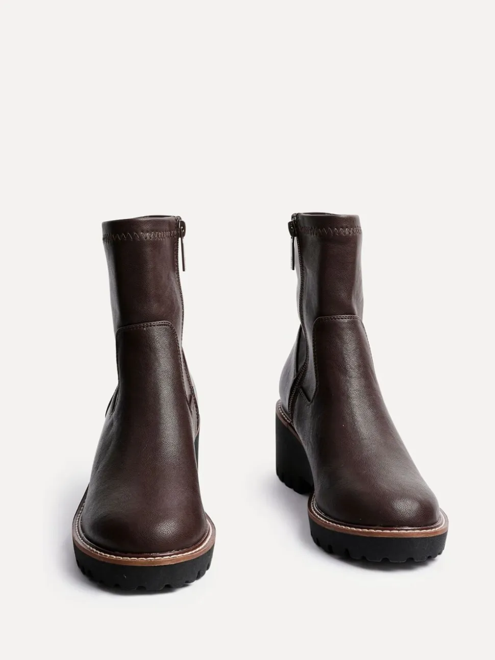 Bruin - Linzi Trish stretchy Wedged Heel Boots