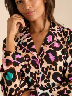 Bruin - Love & Roses Button Down Pyjamas Set