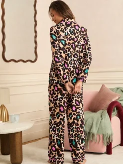 Bruin - Love & Roses Button Down Pyjamas Set