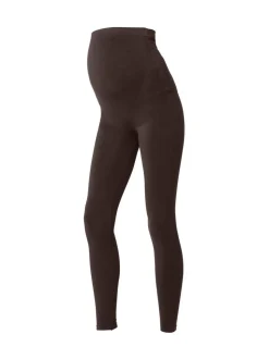 Bruin - Mamalicious Maternity Seamless Leggings