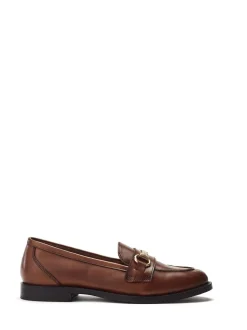 Bruin - Moda in Pelle Elarra Flat Loafers With Snaffle Trim
