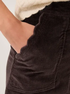 Bruin - Monsoon Malika Corduroy Midi Skirt