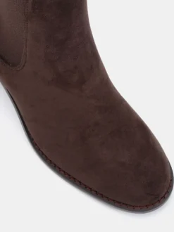Bruin - Novo Wide Fit Juno Block Heel Chelsea Ankle Boots