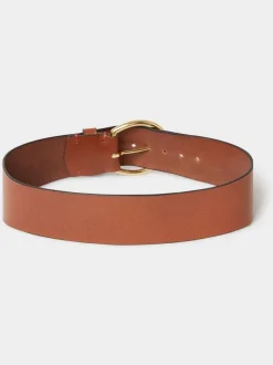 Bruin - Osprey London The Oversized Leather Buckle Belt