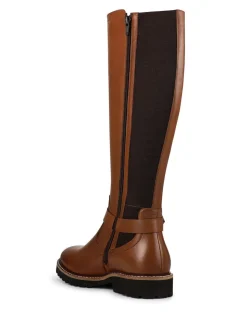 Bruin - Pavers Leather Elastic-Fit Grippy Long Boots