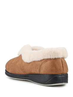 Bruin - Pavers Wide Fit Memory Foam Cosy Slippers