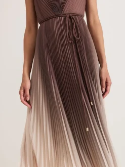 Bruin - Phase Eight Simara ombré-jurk