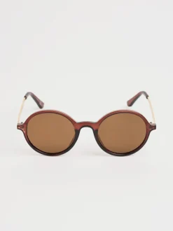 Bruin - Seasalt Cornwall Cascade Round Sunglasses