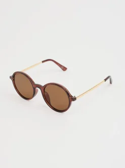 Bruin - Seasalt Cornwall Cascade Round Sunglasses