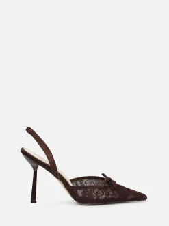 Bruin - Simmi London Bebee Bow Heeled Shoes